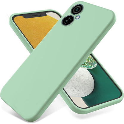 For Tecno Camon 19 Neo Pure Color Liquid Silicone Shockproof Phone Case(Green) by buy2fix