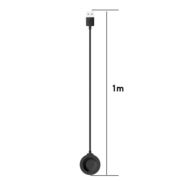For Huawei Watch Ultimate Smart Watch Magnetic Charging Cable, Length: 1m, Style:Integrated Version(Black) by buy2fix