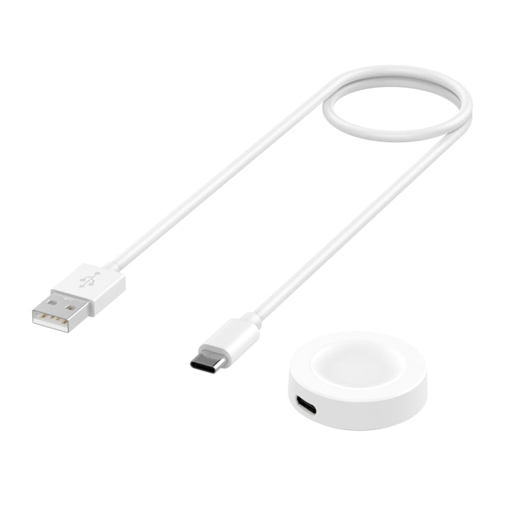 For Huawei Watch Ultimate Smart Watch Magnetic Charging Cable, Length: 1m, Style:Split Version(White) by buy2fix