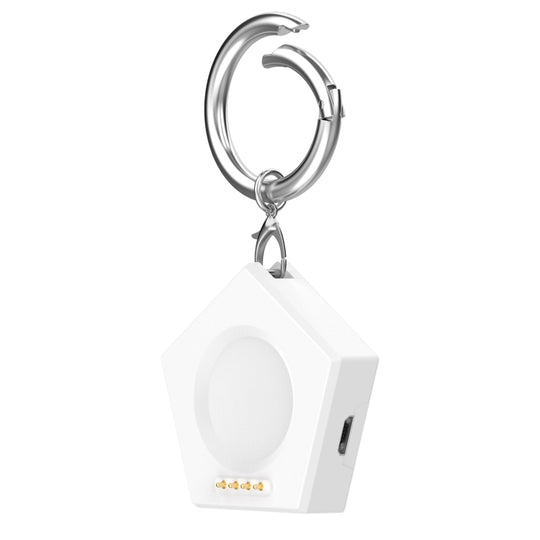 For OPPO Watch 4 Pro / 3 / 3 Pro Portable Universal Smart Watch Charger, Port:Micro-USB(White)