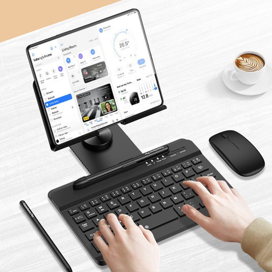 For Huawei Mate X3 GKK Magnetic Folding Keyboard Bracket Set, Keyboard + Holder + Pen + Mouse + Phone Case(Black) - For Huawei by GKK | Online Shopping UK | buy2fix