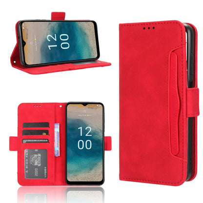 For Nokia G22 4G Skin Feel Calf Texture Card Slots Leather Phone Case(Red) by buy2fix