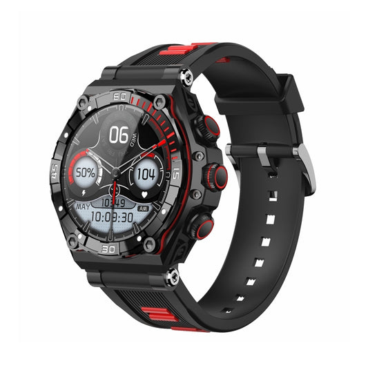 CT18 1.43 inch AMOLED Screen Smart Watch Supports Bluetooth Call/Blood Oxygen Detection(Red) - Smart Watches by buy2fix | Online Shopping UK | buy2fix