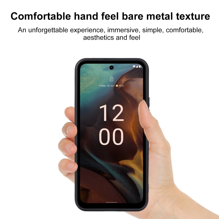 For Nokia XR21 TPU Phone Case(Black) by buy2fix