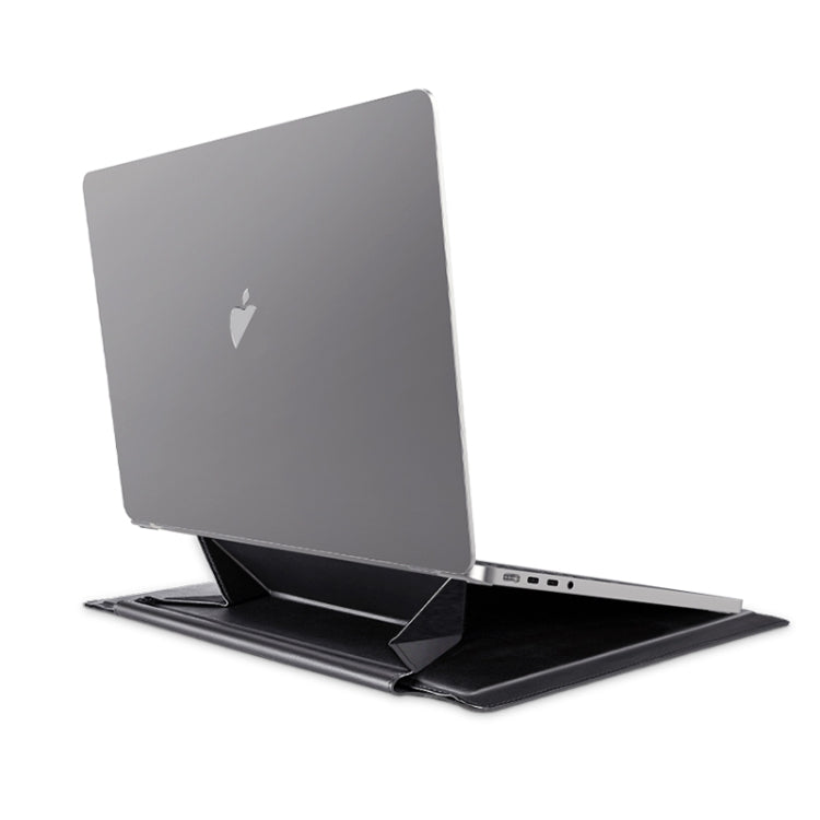 15-16 inch Universal Laptop Magnetic Holder Stitching Inner Bag(Black) by buy2fix