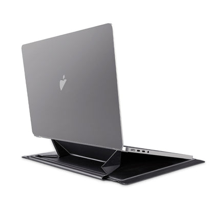 15-16 inch Universal Laptop Magnetic Holder Stitching Inner Bag(Black) by buy2fix