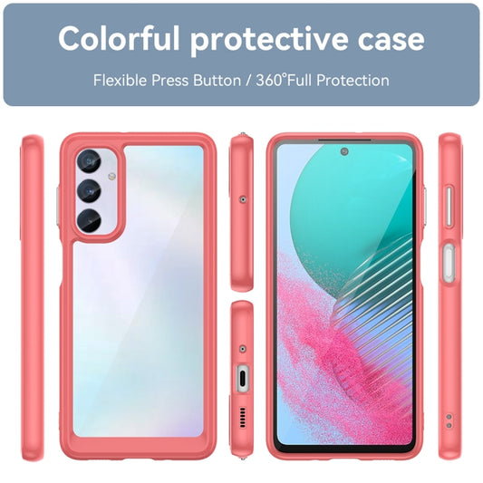 For Samsung Galaxy M54 5G Colorful Series Acrylic + TPU Phone Case(Red) by buy2fix