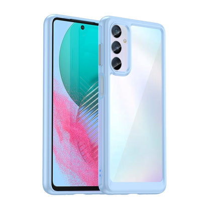 For Samsung Galaxy M54 5G Colorful Series Acrylic + TPU Phone Case(Blue) by buy2fix