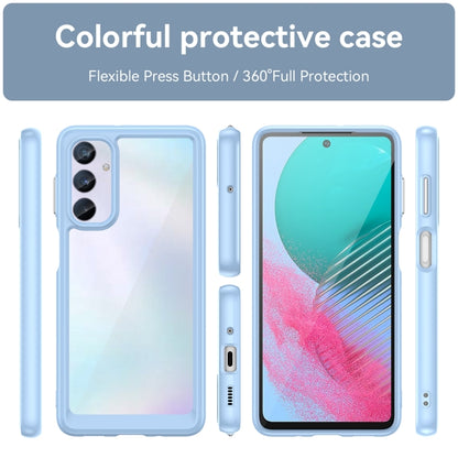For Samsung Galaxy M54 5G Colorful Series Acrylic + TPU Phone Case(Blue) by buy2fix