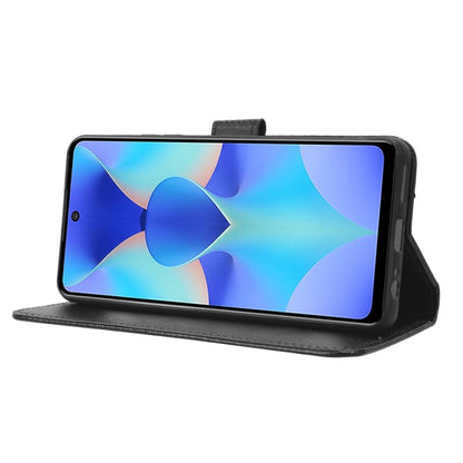 For Tecno Spark 10 Pro / K17 Diamond Texture Leather Phone Case(Black) by buy2fix