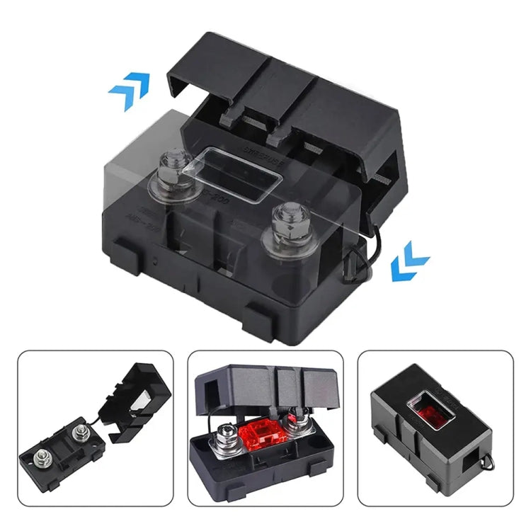 6 in 1 ANS Car Fuse Holder Fuse Box, Current:60A & 80A & 100A by buy2fix