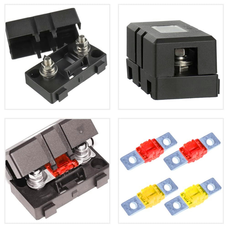 6 in 1 ANS Car Fuse Holder Fuse Box, Current:60A & 80A & 100A by buy2fix