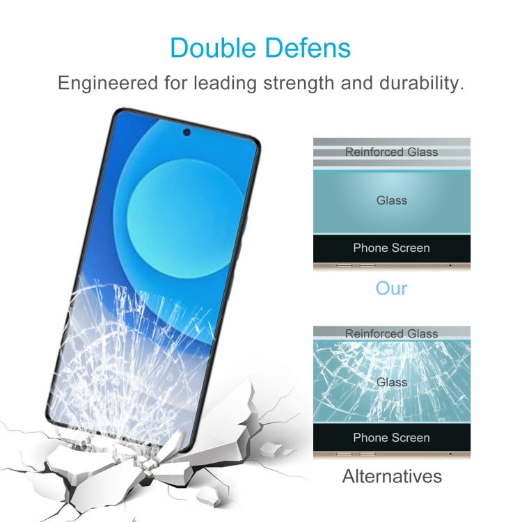 For Tecno Camon 20 50pcs 0.26mm 9H 2.5D Tempered Glass Film by buy2fix