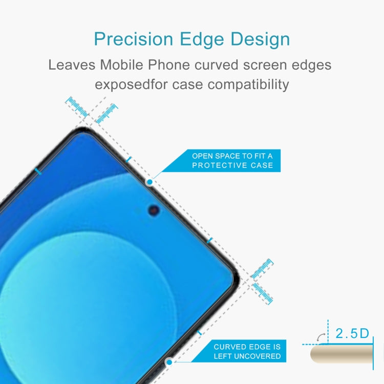 For Tecno Camon 20 Pro 50pcs 0.26mm 9H 2.5D Tempered Glass Film by buy2fix