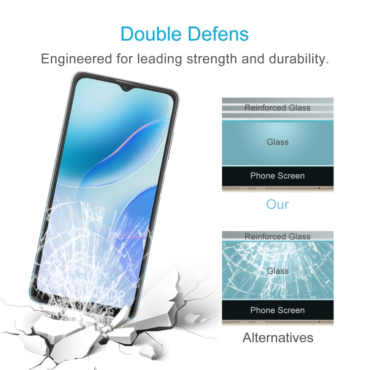 For Tecno Camon 20 Pro 50pcs 0.26mm 9H 2.5D Tempered Glass Film by buy2fix