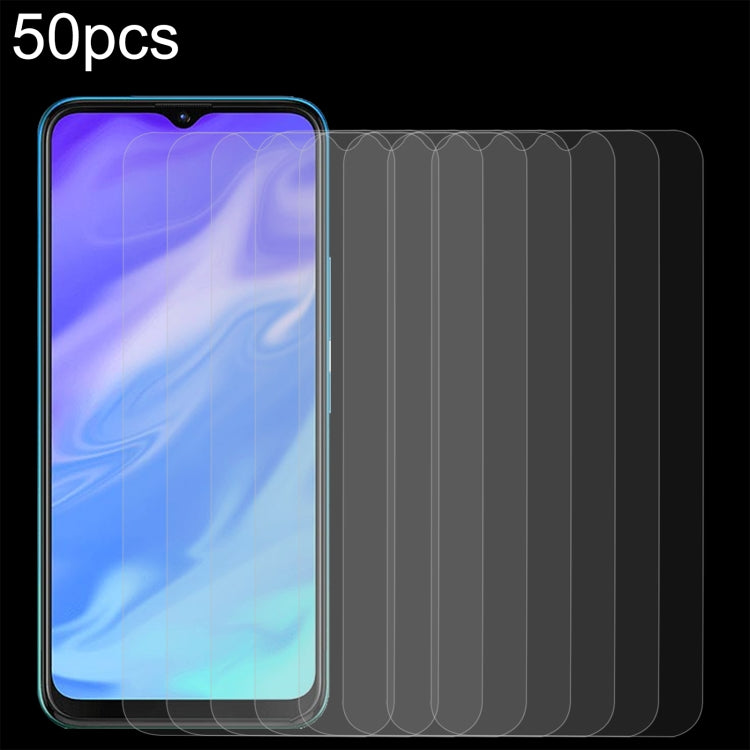 For Tecno Pop 5X 50pcs 0.26mm 9H 2.5D Tempered Glass Film by buy2fix