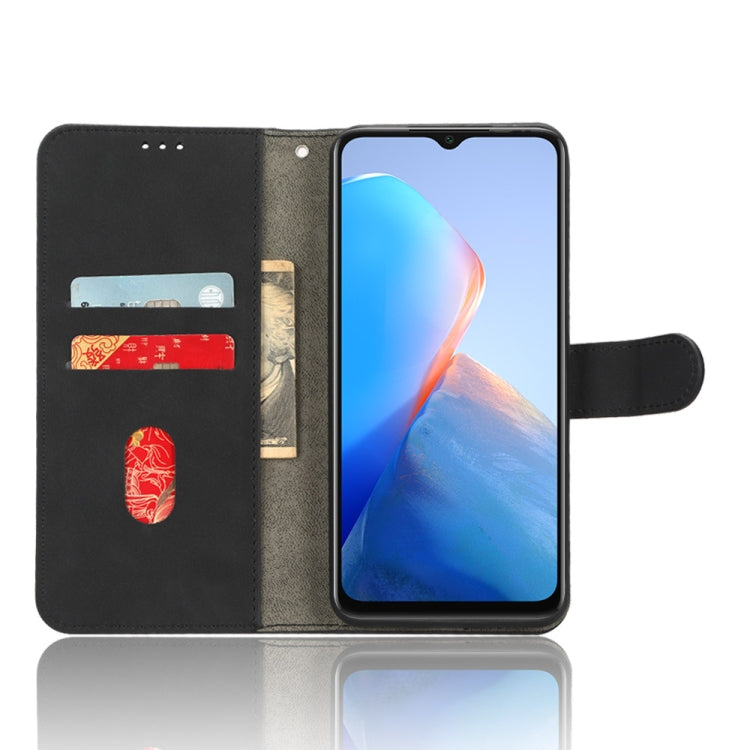 For lnfinix Smart 7 HD Skin Feel Magnetic Flip Leather Phone Case(Black) - Infinix Cases by buy2fix | Online Shopping UK | buy2fix