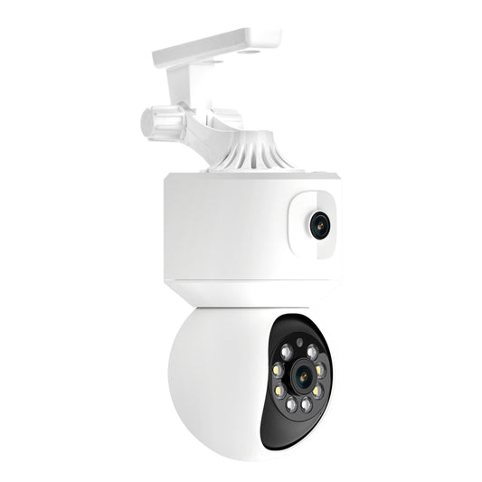 ESCAM QF010 2x2MP Dual Lens Dual Screen Surveillance WiFi Camera Support Two-way Voice & Motion Detection(AU Plug) - Wireless Camera by ESCAM | Online Shopping UK | buy2fix
