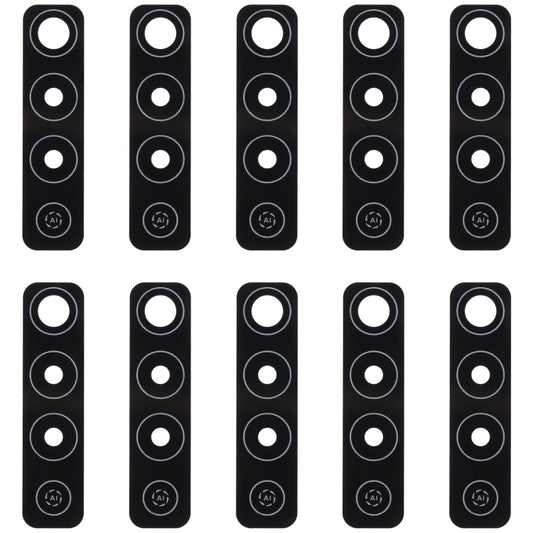 For Tecno Camon 17 CG6 10pcs Back Camera Lens - Camera Parts by buy2fix | Online Shopping UK | buy2fix