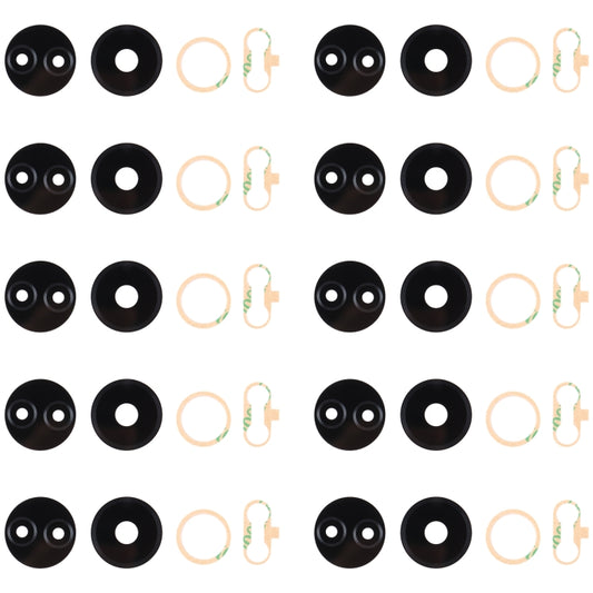 For Tecno Camon 19 10pcs Back Camera Lens - Camera Parts by buy2fix | Online Shopping UK | buy2fix