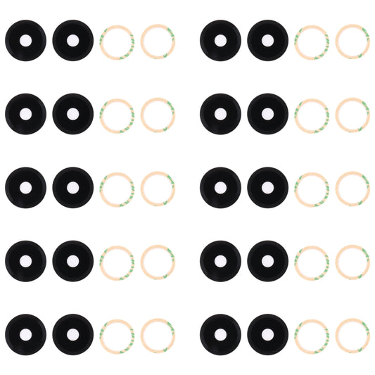 For vivo Y35 10pcs Back Camera Lens - Camera Parts by buy2fix | Online Shopping UK | buy2fix