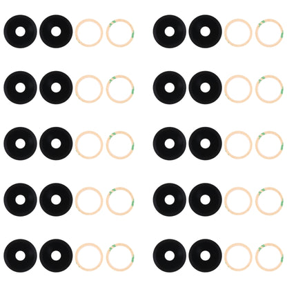 For vivo Y22 10pcs Back Camera Lens - Camera Parts by buy2fix | Online Shopping UK | buy2fix