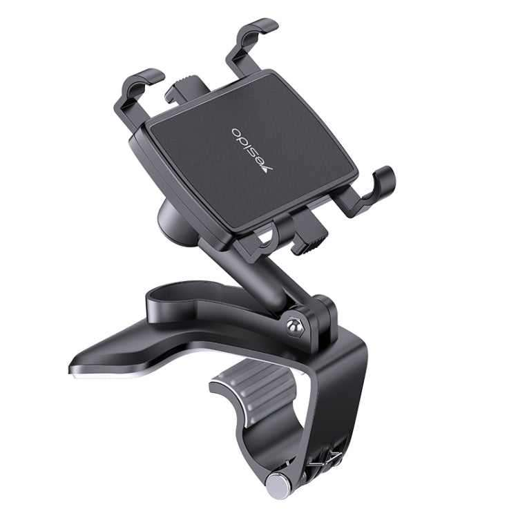 Yesido C101 Car Multifunctional Dashboard Mobile Phone Holder(Black) - Universal Car Holders by Yesido | Online Shopping UK | buy2fix