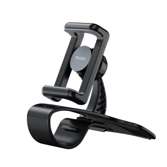 Yesido C103 Car Dashboard Snap-On Mobile Phone Navigation Holder(Black) - Universal Car Holders by Yesido | Online Shopping UK | buy2fix