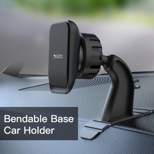 Yesido C110 Car Center Console Paste Magsafe Magnetic Phone Bracket(Black) - Universal Car Holders by Yesido | Online Shopping UK | buy2fix
