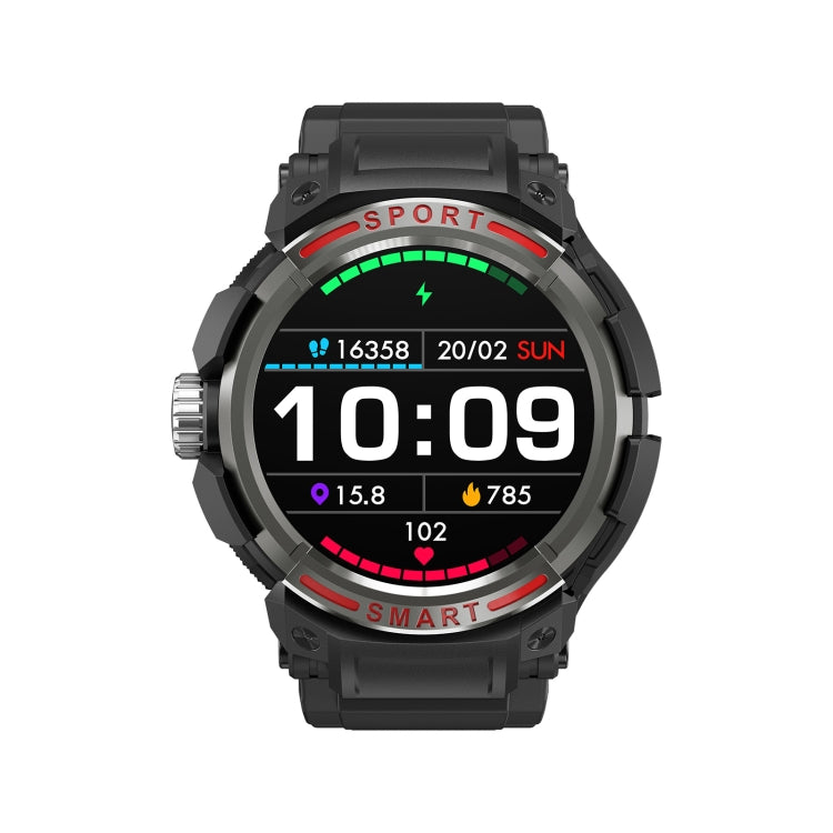 OVISEN GT100 1.39 inch TFT Screen 2 in 1 Bluetooth Headset Smart Watch, Support Blood Oxygen Monitoring/Bluetooth Music(Grey) by buy2fix