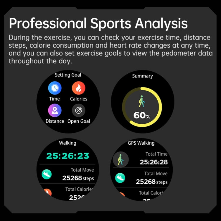 OVISEN GT100 1.39 inch TFT Screen 2 in 1 Bluetooth Headset Smart Watch, Support Blood Oxygen Monitoring/Bluetooth Music(Grey) by buy2fix