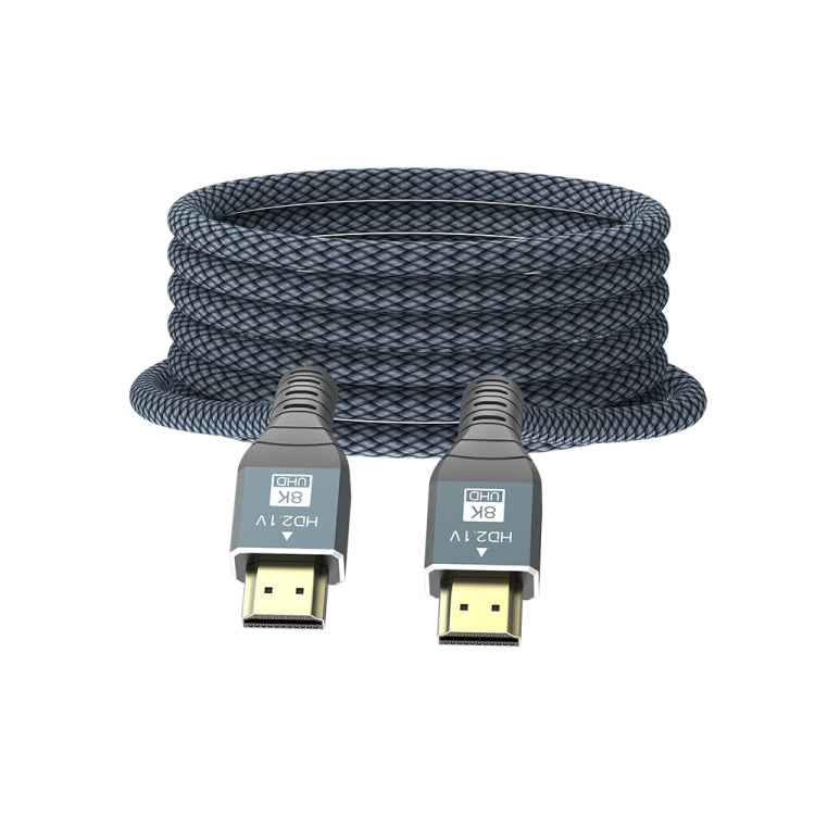 2m HDMI 2.1 Version 8K 60Hz UHD 48Gbps Cable(Grey) by buy2fix