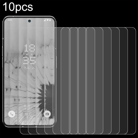 For Nothing Phone 2 10pcs 0.26mm 9H 2.5D Tempered Glass Film - Nothing Tempered Glass by buy2fix | Online Shopping UK | buy2fix