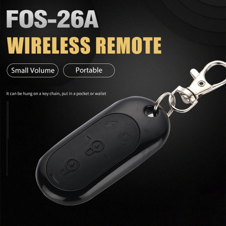315MHz Copy Code 2pcs For Yadea Four-button Anti-theft Alarm Wireless Key Remote Control - Remote Control by buy2fix | Online Shopping UK | buy2fix