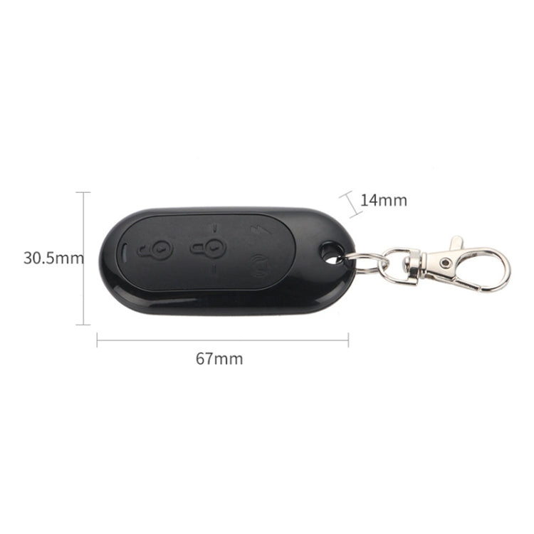433MHz Copy Code 2pcs For Yadea Four-button Anti-theft Alarm Wireless Key Remote Control by buy2fix