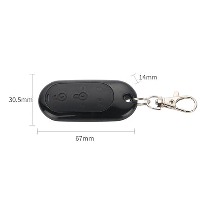 433MHz Copy Code 2pcs For Yadea Four-button Anti-theft Alarm Wireless Key Remote Control by buy2fix