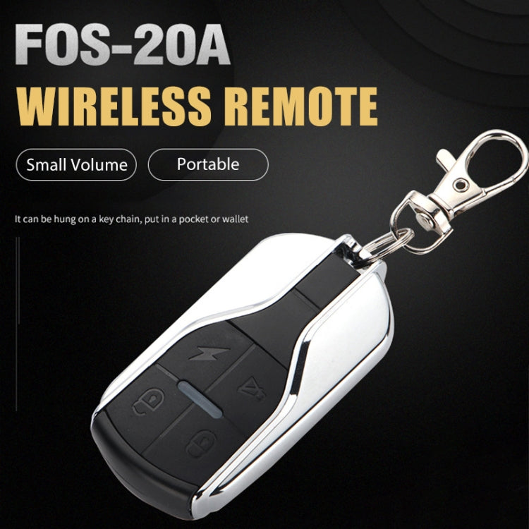 315MHz Copy Code 2pcs For Maserati Four-button Anti-theft Alarm Wireless Key Remote Control -  by buy2fix | Online Shopping UK | buy2fix