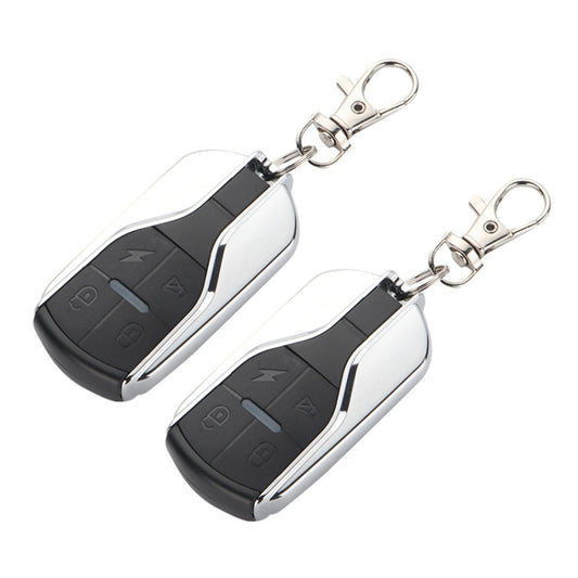 433MHz Copy Code 2pcs For Maserati Four-button Anti-theft Alarm Wireless Key Remote Control by buy2fix