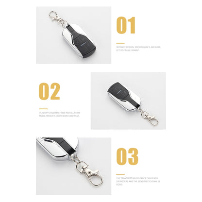 433MHz Copy Code 2pcs For Maserati Four-button Anti-theft Alarm Wireless Key Remote Control by buy2fix