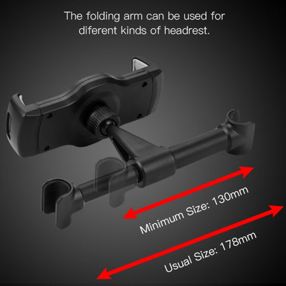 Yesido C29 Car Rear Seat Tablet Holder(Black) - Universal Car Holders by Yesido | Online Shopping UK | buy2fix