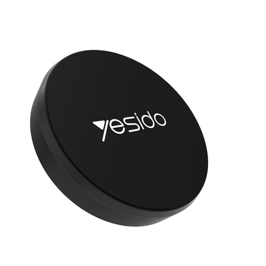 Yesido C38 Car Round Plate Magnetic Phone Holder(Black) - Universal Car Holders by Yesido | Online Shopping UK | buy2fix