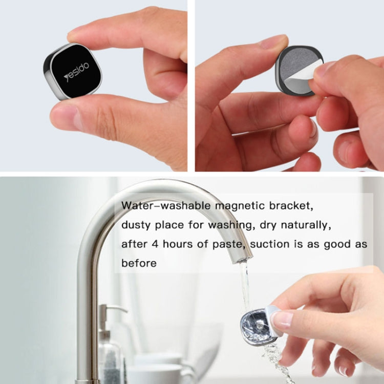 Yesido C81 Car Dashboard Mini Strong Magnetic Phone Holder(Black) - Universal Car Holders by Yesido | Online Shopping UK | buy2fix