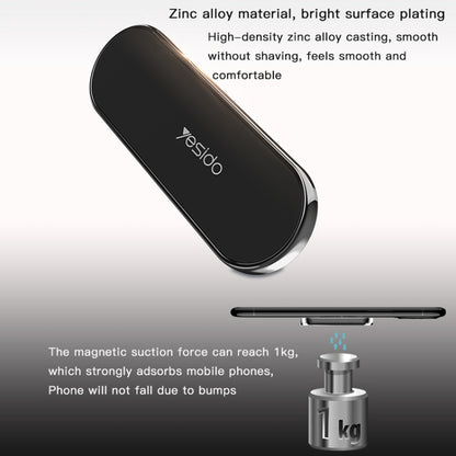 Yesido C83 Car Strong Magnetic Phone Holder(Silver) - Universal Car Holders by Yesido | Online Shopping UK | buy2fix