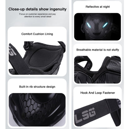 4 in 1 Elbow Pads Motolsg Motorcycle Bicycle Riding Protective Gear -  by buy2fix | Online Shopping UK | buy2fix