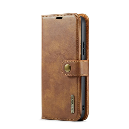 For Samsung Galaxy A34 5G DG.MING Crazy Horse Texture Detachable Magnetic Leather Case(Brown) by DG.MING