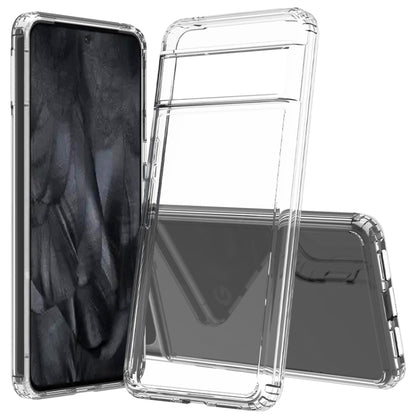 For Google Pixel 8 Pro 5G Scratchproof Acrylic TPU Phone Case(Transparent) - Google Cases by buy2fix | Online Shopping UK | buy2fix