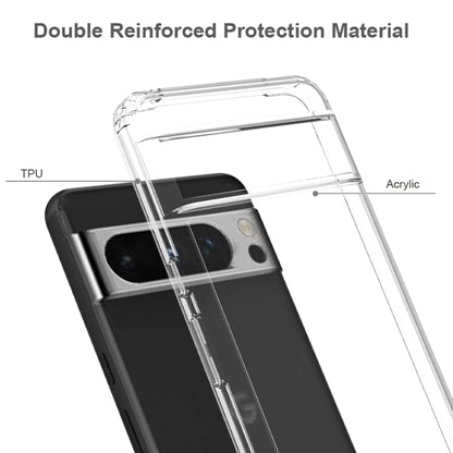 For Google Pixel 8 Pro 5G Scratchproof Acrylic TPU Phone Case(Transparent) - Google Cases by buy2fix | Online Shopping UK | buy2fix