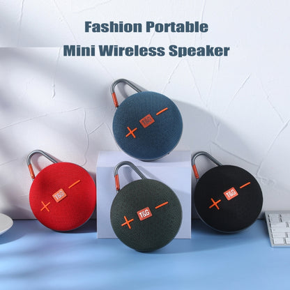 T&G TG648 TWS Outdoor Mini Portable Wireless Bluetooth Speaker with LED Light(Blue) - Mini Speaker by T&G | Online Shopping UK | buy2fix