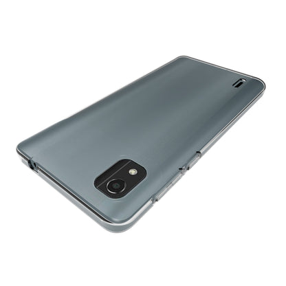 For Nokia C2 2nd Edition Waterproof Texture TPU Phone Case(Transparent) by buy2fix