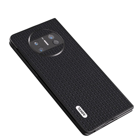 For Huawei Mate X3 ABEEL Genuine Luxury Black Edge Phone Case(Black) - Huawei Cases by buy2fix | Online Shopping UK | buy2fix
